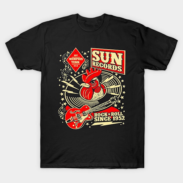 sun records T-Shirt by ellenamyers1